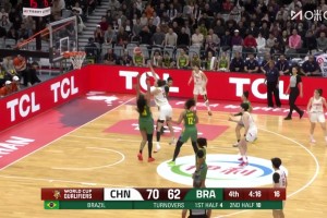 隋菲菲批评中国女篮上半场防守：队员有点松懈，没有真正的花力气