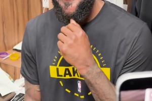 马丁此前：湖人阵容里有6个白人怎么赢球？他们得在二轮避开雷霆