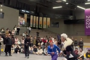 boom💥 亚洲杯最劲爆的盖帽，没有之一！